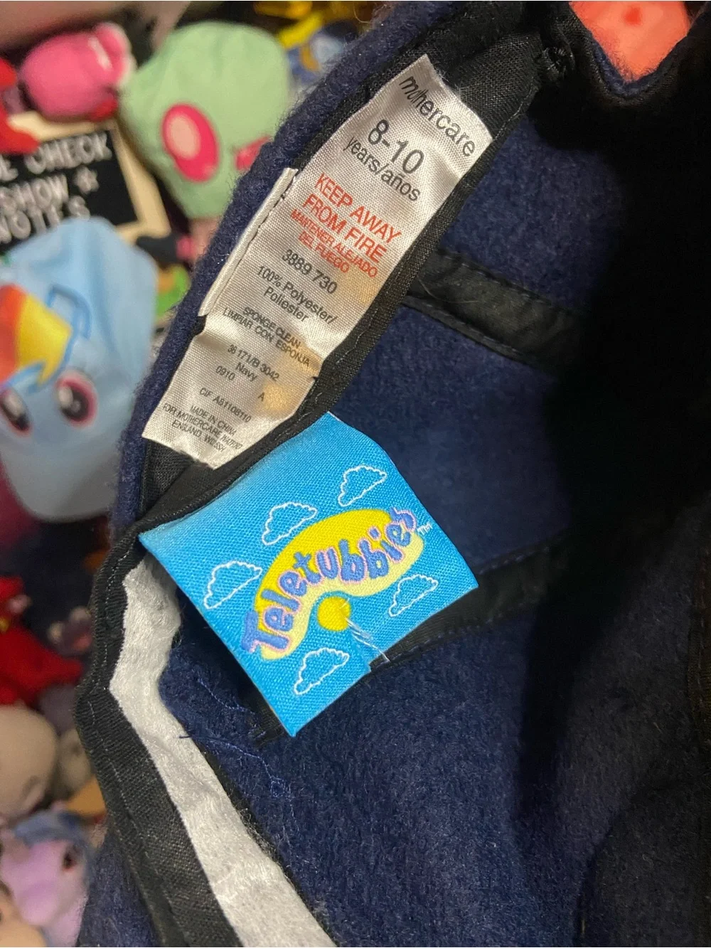 Teletubbies Navy Kids Cap with Embroidered Character Patch